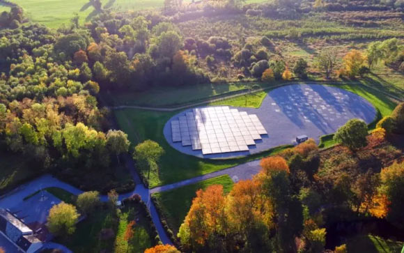 The I-LOFAR radio telescope. Image credit: I-LOFAR.