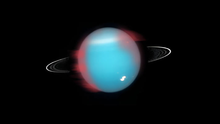 Infrared auroras have been discovered on Uranus