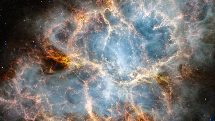 Webb reveals never-before-seen details in the Crab Nebula